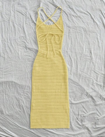 Rochie maxi Shein, galben