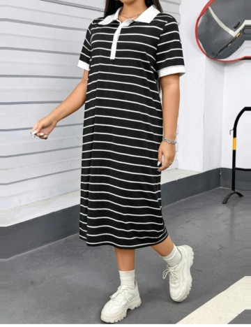 Rochie midi Shein, negru