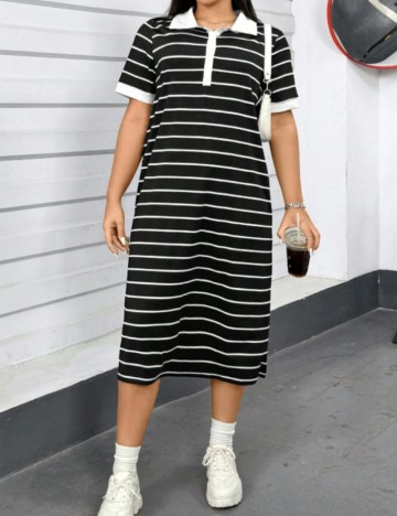 Rochie midi Shein, negru