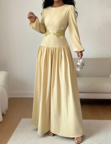 Rochie maxi Shein, galben