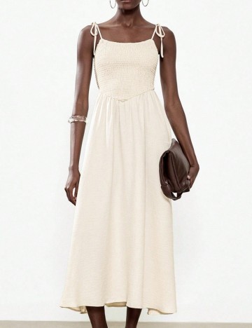 Rochie midi Shein, bej