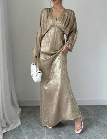 Rochie maxi Shein, auriu