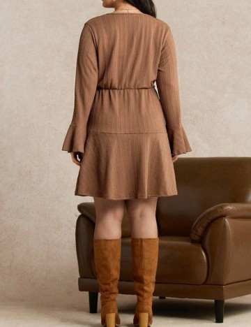 Rochie mini Shein Curve+, maro