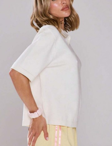 Tricou Shein MUSERA, crem