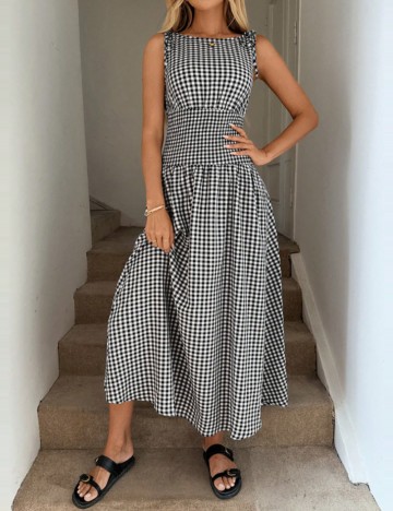 Rochie maxi Shein, mix culori