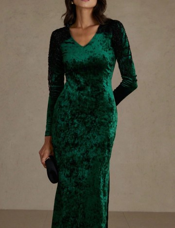 Rochie midi Shein, verde