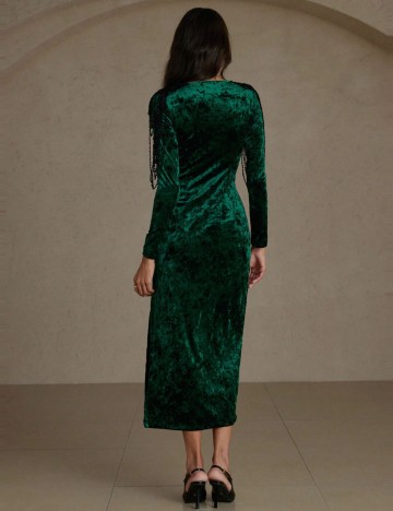 Rochie midi Shein, verde