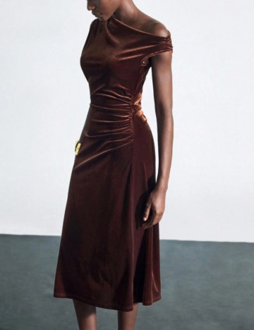 Rochie maxi Shein, maro