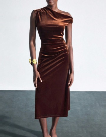 Rochie maxi Shein, maro