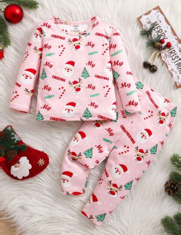 Compleu pijamale Shein, mix culori