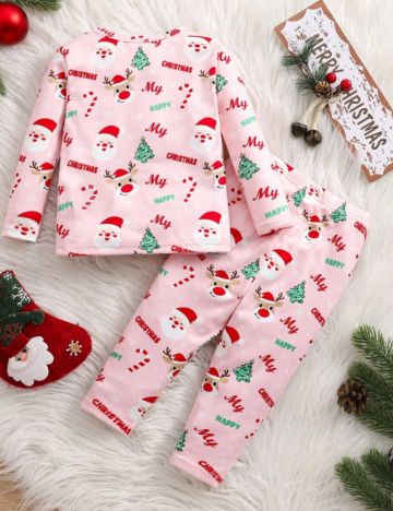 Compleu pijamale Shein, mix culori