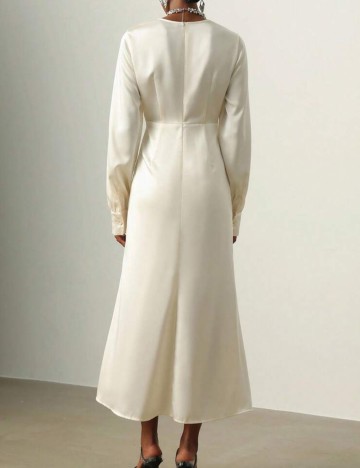 Rochie midi Shein, crem