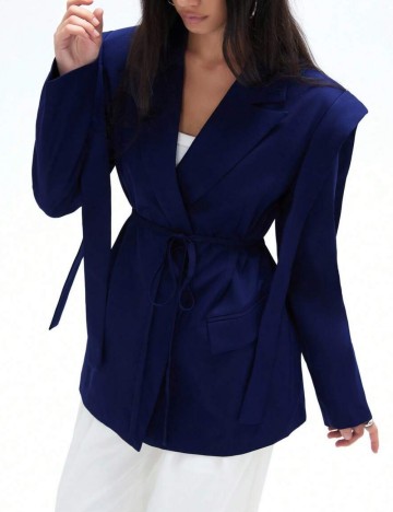 Blazer Shein, albastru