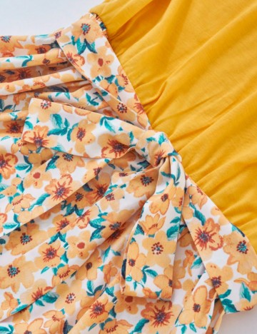 Rochie mini Shein, galben