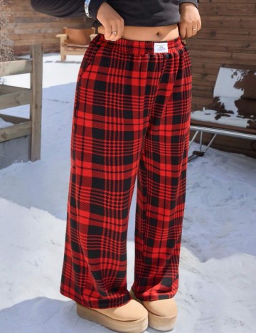 Pantaloni Shein Curve+, mix culori