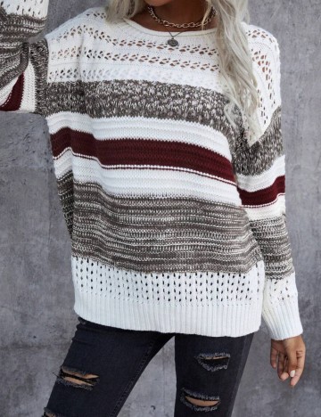 Pulover Shein, mix culori