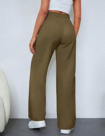 Pantaloni Shein, verde