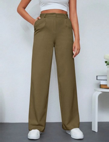 Pantaloni Shein, verde