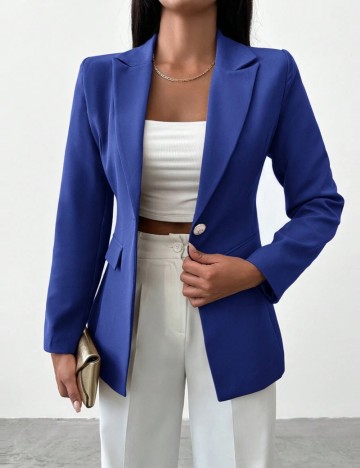 Sacou Shein, albastru