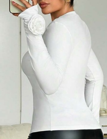 Bluză Shein, alb
