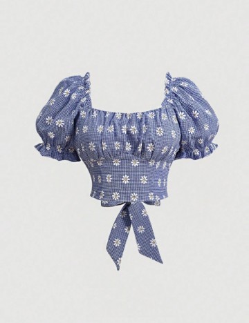 Top Shein Curve+, mix culori