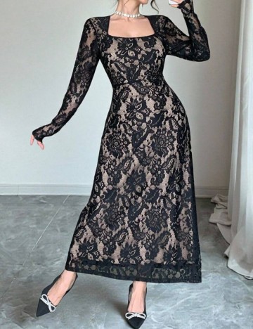 Rochie midi Shein, negru