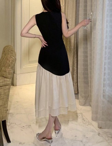 Rochie maxi Shein DAZY, mix culori