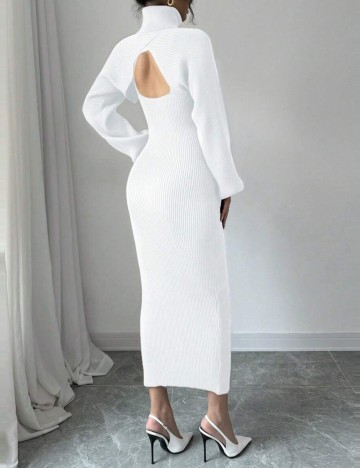 Rochie maxi Shein, alb