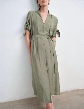 Rochie midi Shein, verde