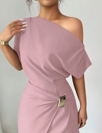 Rochie maxi Shein, roz