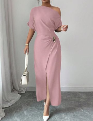 Rochie maxi Shein, roz