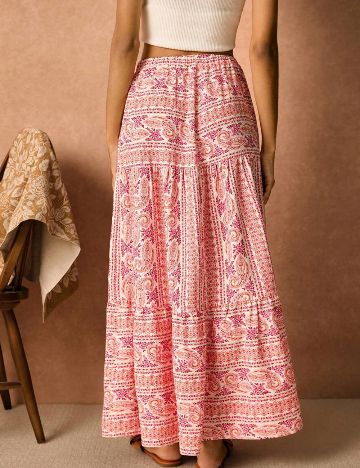 Fustă maxi Shein, mix culori