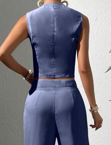 Vestă Shein, albastru