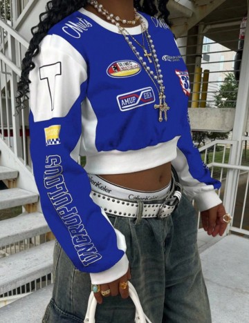 Bluză Shein, mix culori