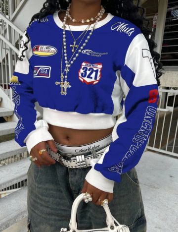 Bluză Shein, mix culori