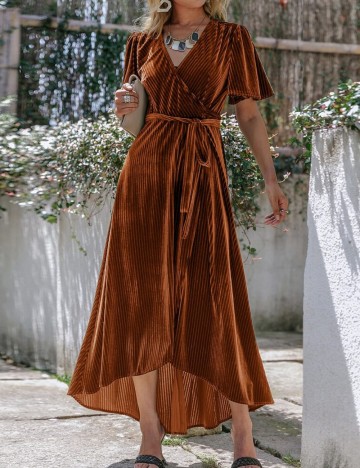 Rochie maxi Shein, maro