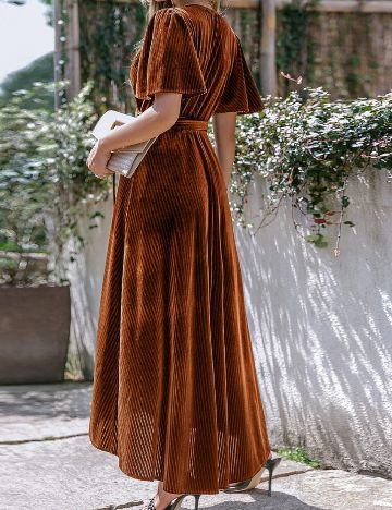 Rochie maxi Shein, maro