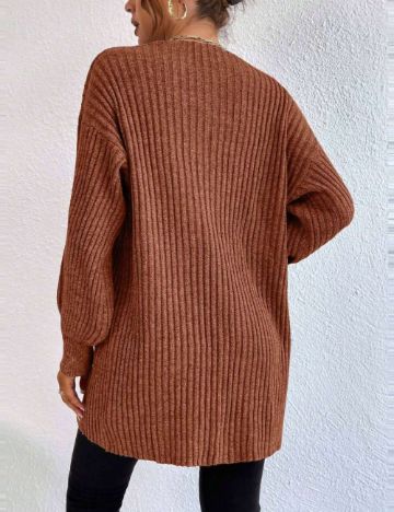 Cardigan Shein, cărămiziu