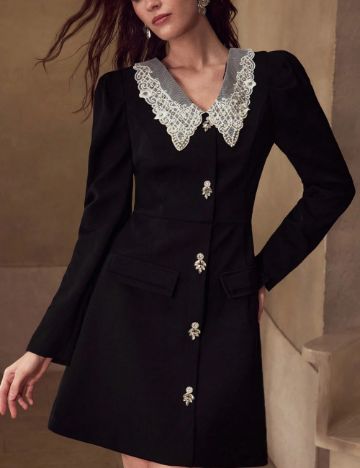 Rochie mini Shein MOTF, negru