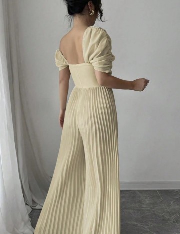 Salopetă Shein, bej