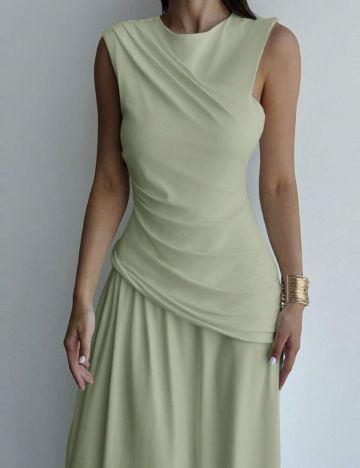 Rochie maxi Shein, verde