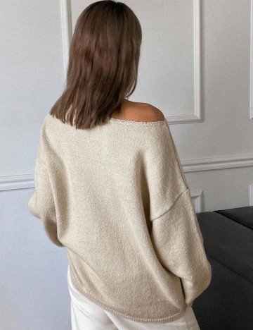 Pulover Shein, bej