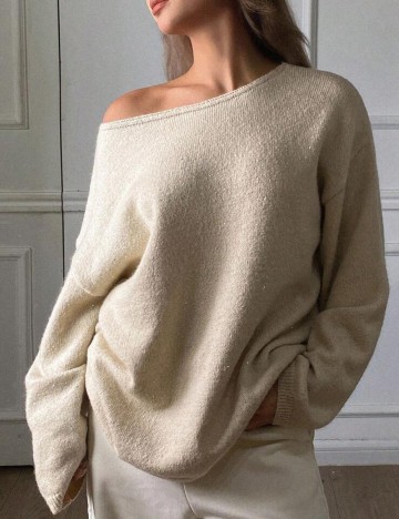 Pulover Shein, bej