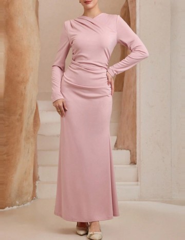 Rochie maxi Shein, roz