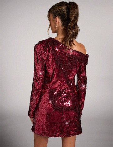 Rochie Tip Sacou Shein, roșu