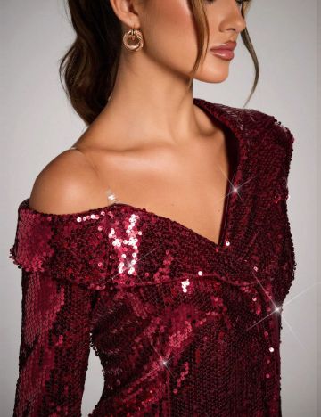 Rochie Tip Sacou Shein, roșu