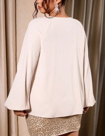 Compleu Shein Curve+, bej