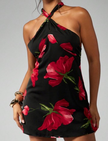 Rochie mini Shein Missguided, mix culori