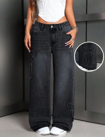 Jeans Shein, negru
