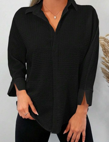 Cămașă Shein, negru